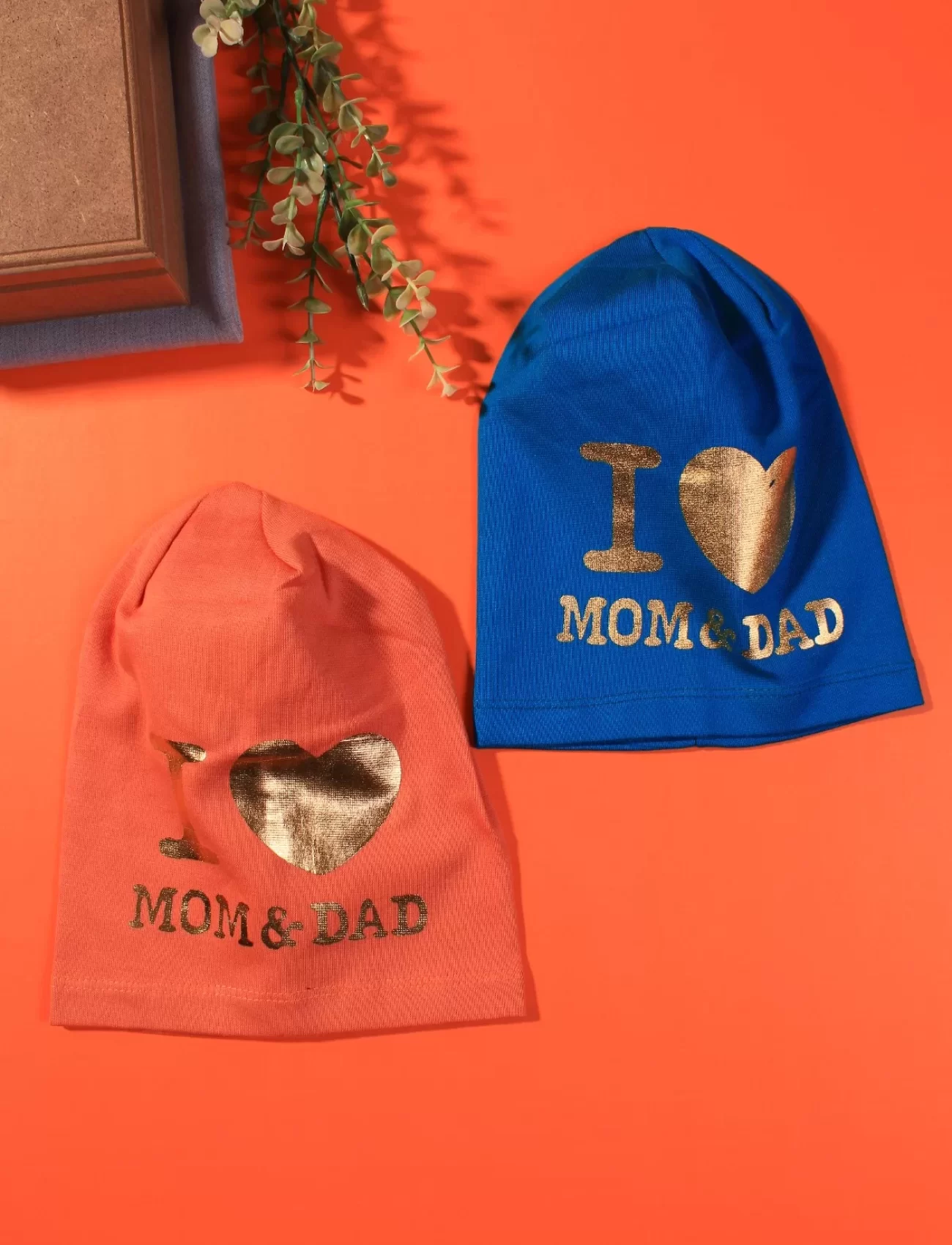 Mom Dad 2-4 Yaş Erkek Çocuk Şapka 2li Karışık Renk