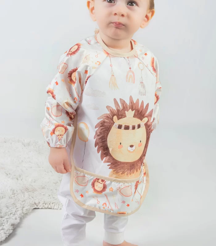 Bohem Lion 2li Kombin Kollu Mama Önlüğü