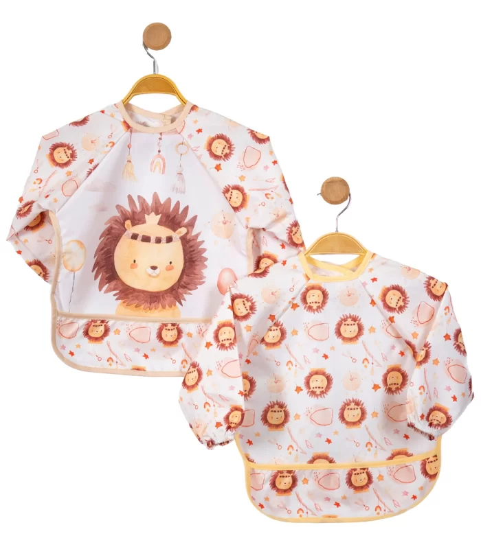 Bohem Lion 2li Kombin Kollu Mama Önlüğü
