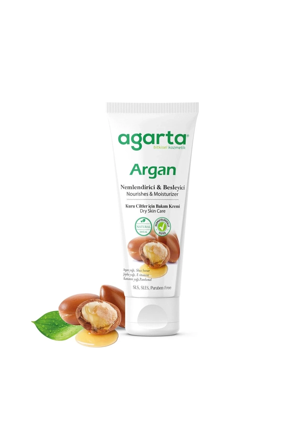 Agarta Doğal Cilt Bakım Kremi 75 ml Argan