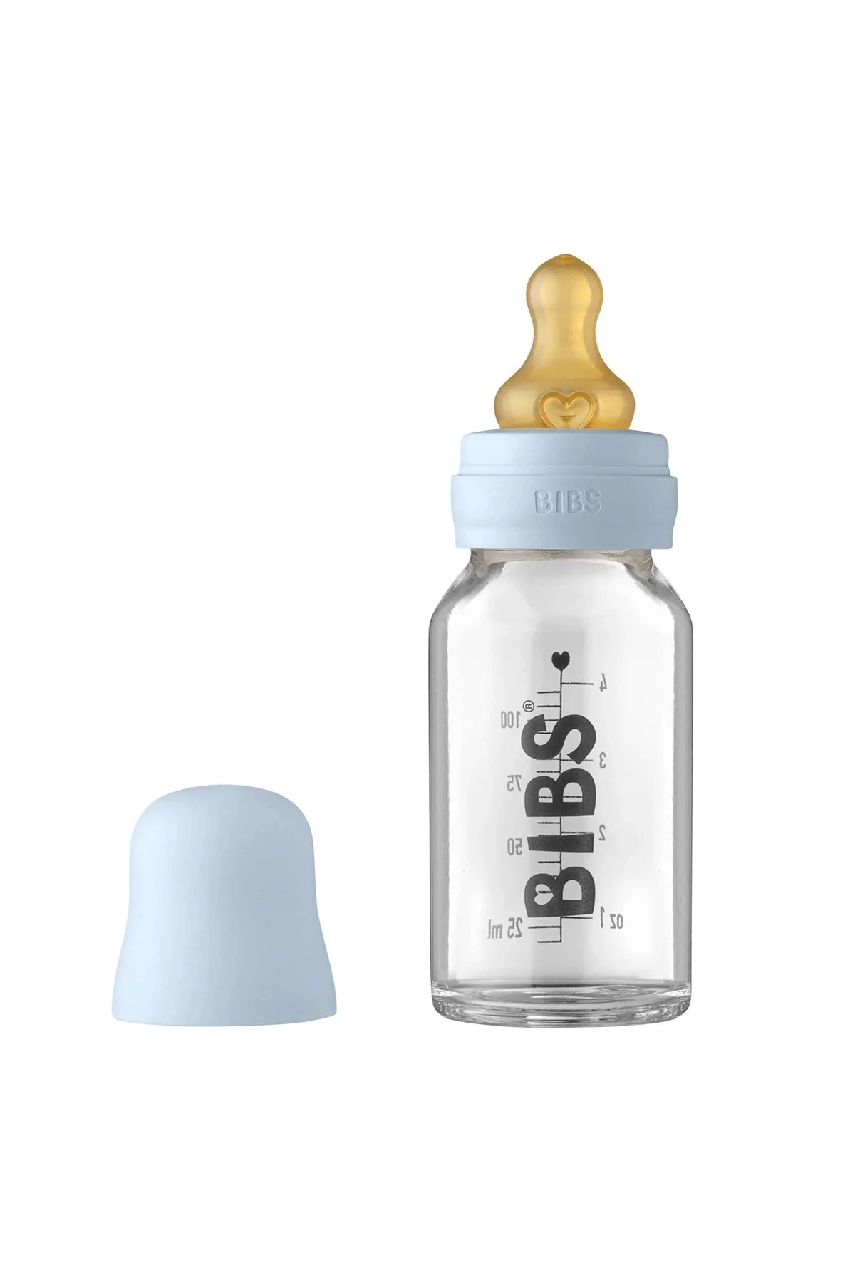 Bibs Baby Bottle Complete Set Biberon 110ml Baby Blue