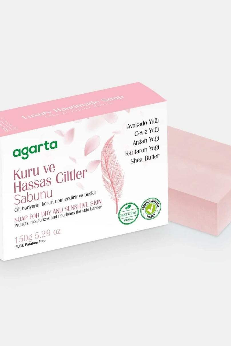 Agarta Cilt Bakım Sabunu 150 Gr Kuru ve Hassas Ciltler