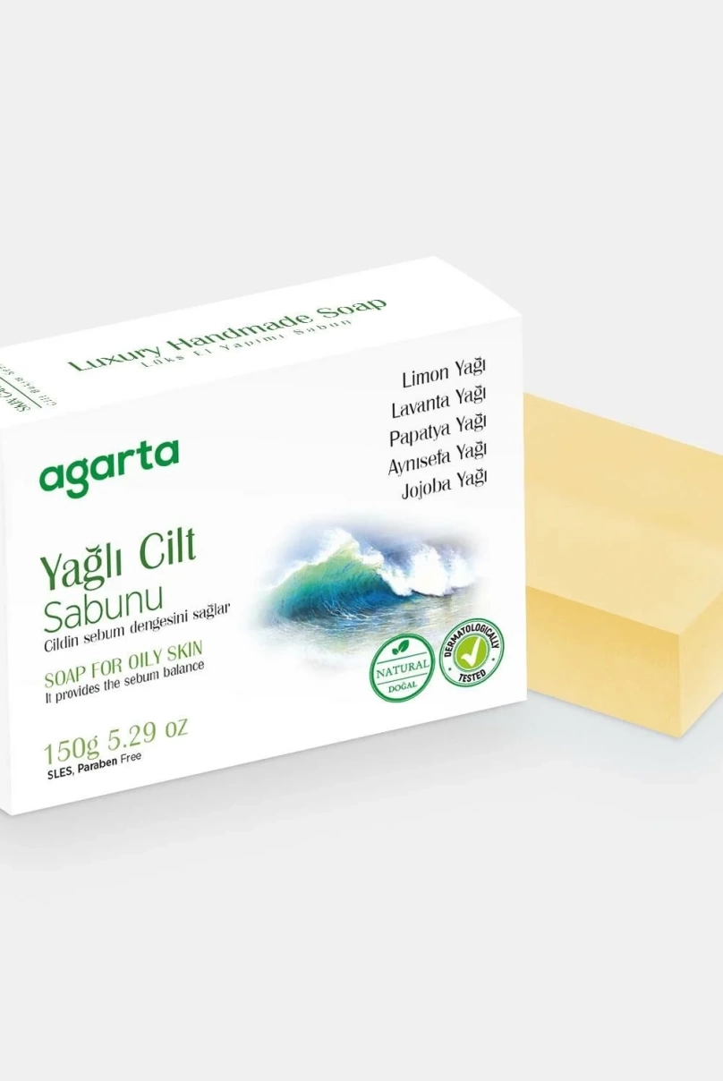 Agarta Cilt Bakım Sabunu 150 Gr Yağlı Cilt