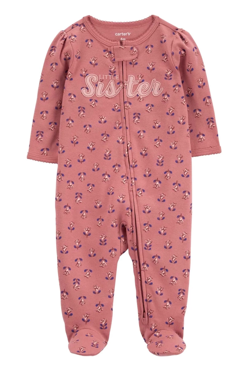 Carters Kız Bebek Uyku Tulumu 1R062410 Renkli