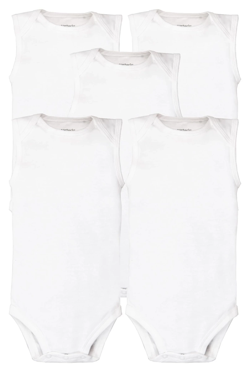 Carters Layette Bebek 5Li Body Set 1L930410 Beyaz