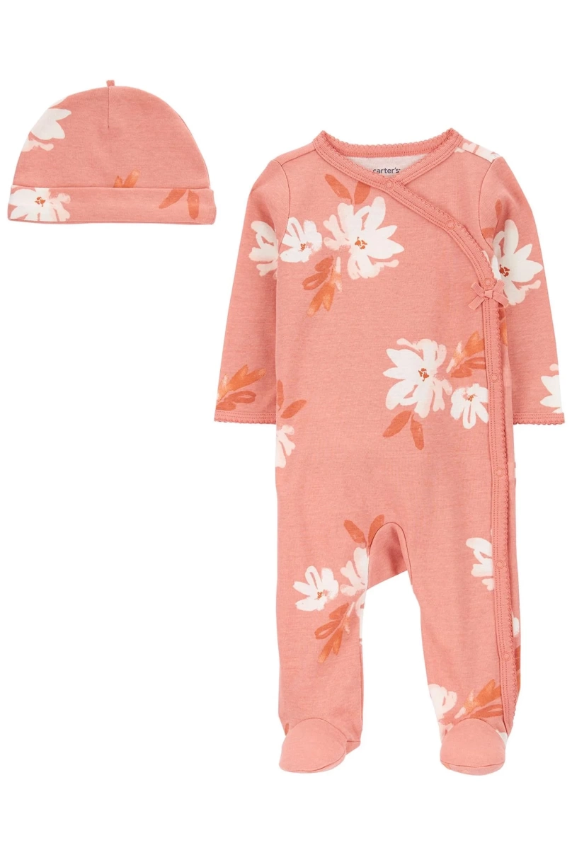 Carters Layette Kız Bebek Uyku Tulumu 1P601610 Karışık Renkli