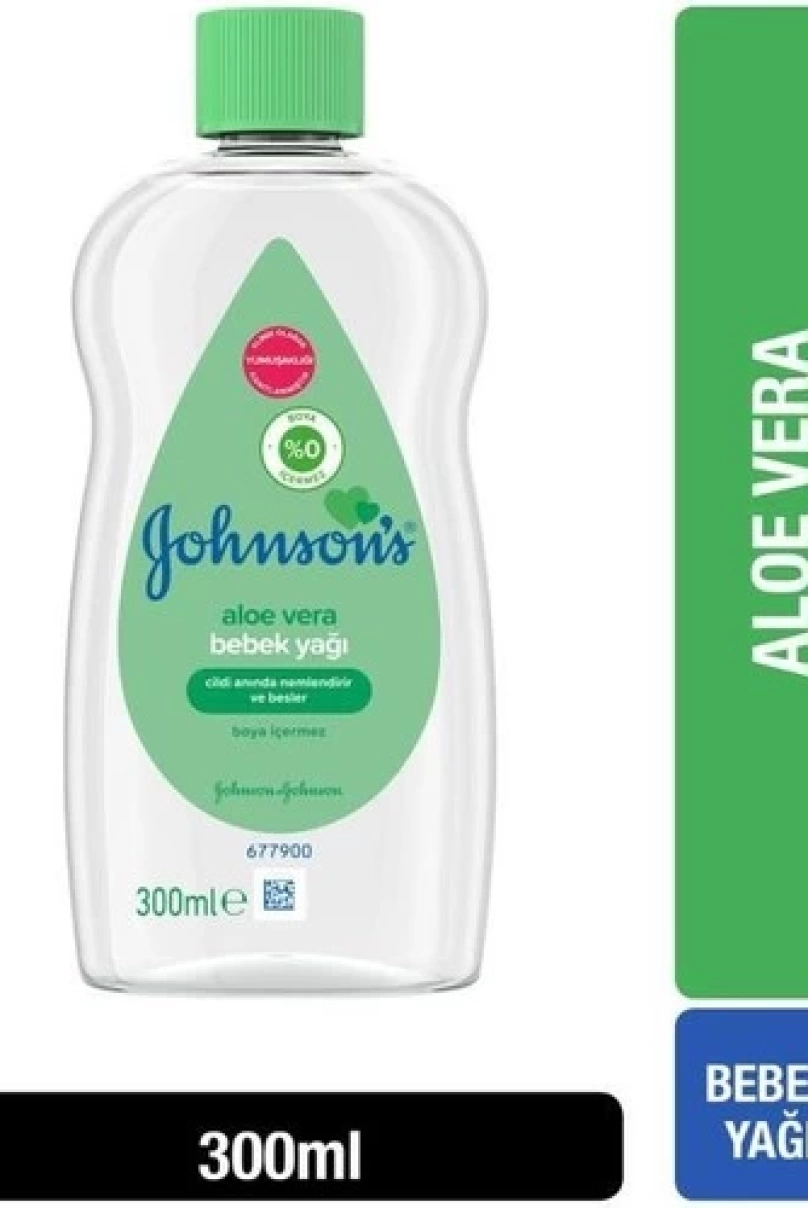 Johnsons Baby Bebe Yağı 300 ml Aloe Vera