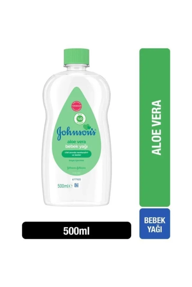 Johnsons Baby Bebek Yağı 500 ml Aloe Vera