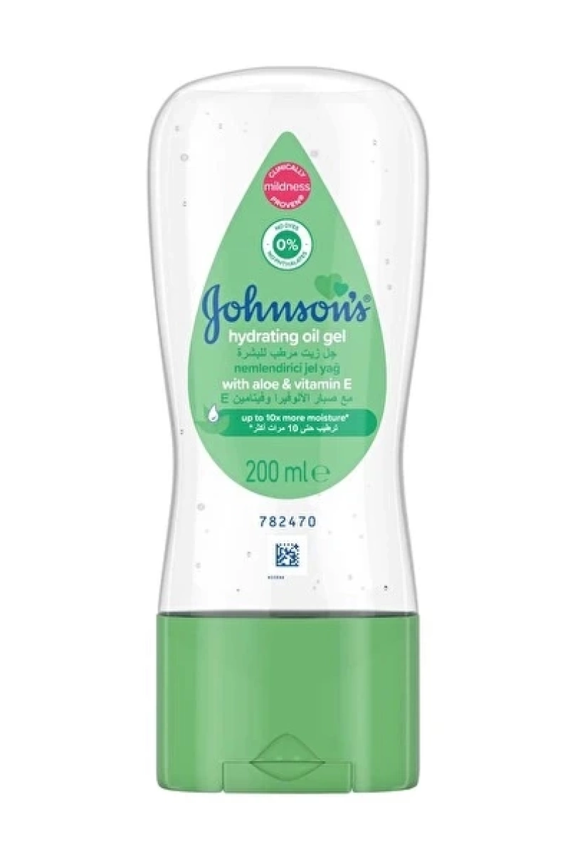 Johnsons Baby Jel Bebe Yağı 200ml Aloe Vera