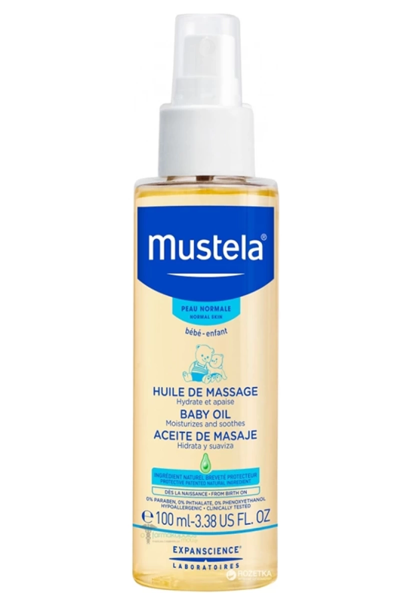 Mustela Massage Oil Bebek Masaj Yağı 100 ml