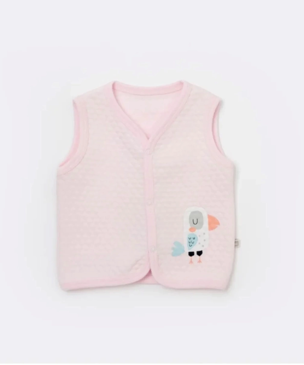 Bibaby Colors Polly Kapitone Yelek 61481 Pembe