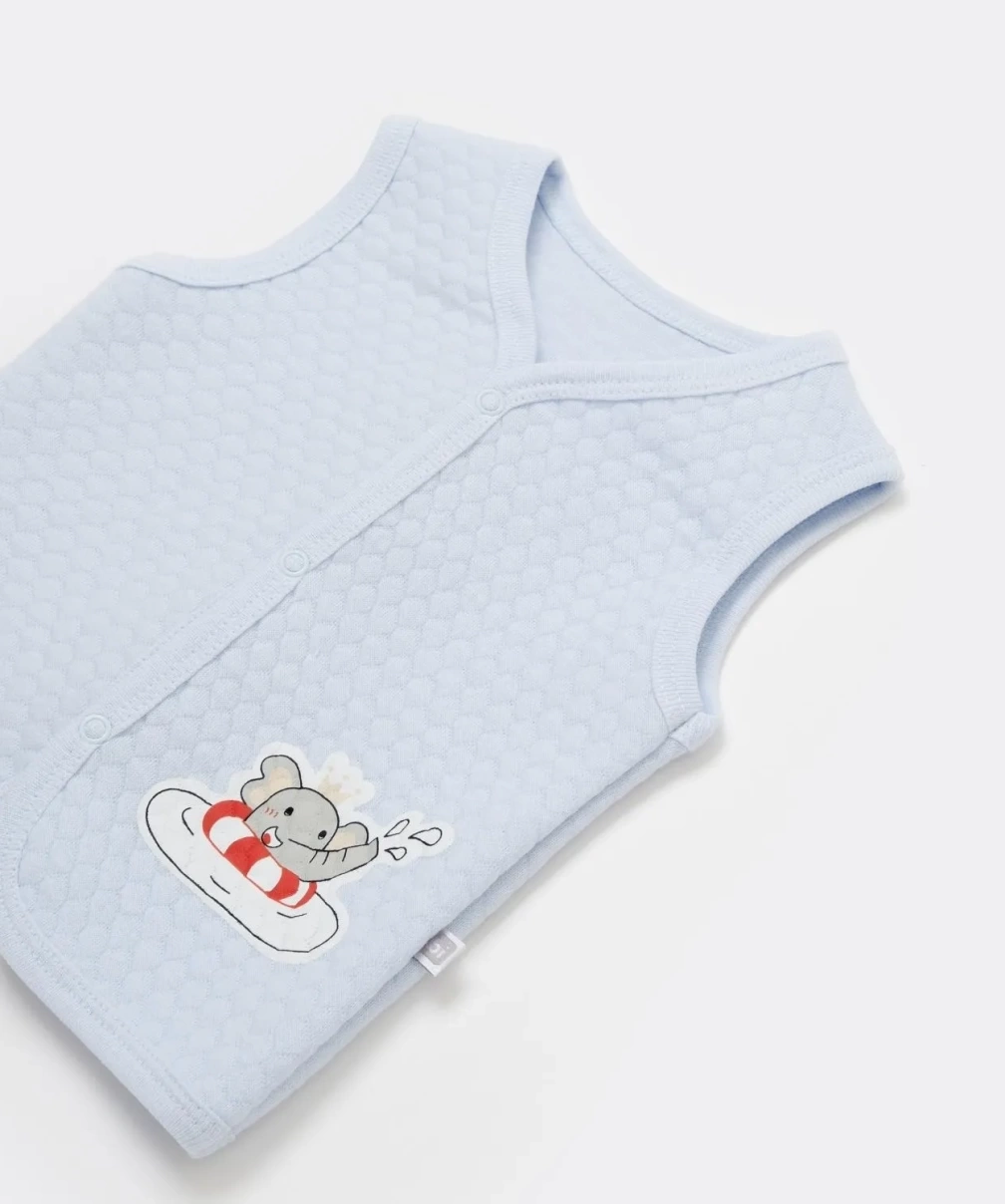 Bibaby Swimming Elephant Kapitone Yelek 61477 Mavi