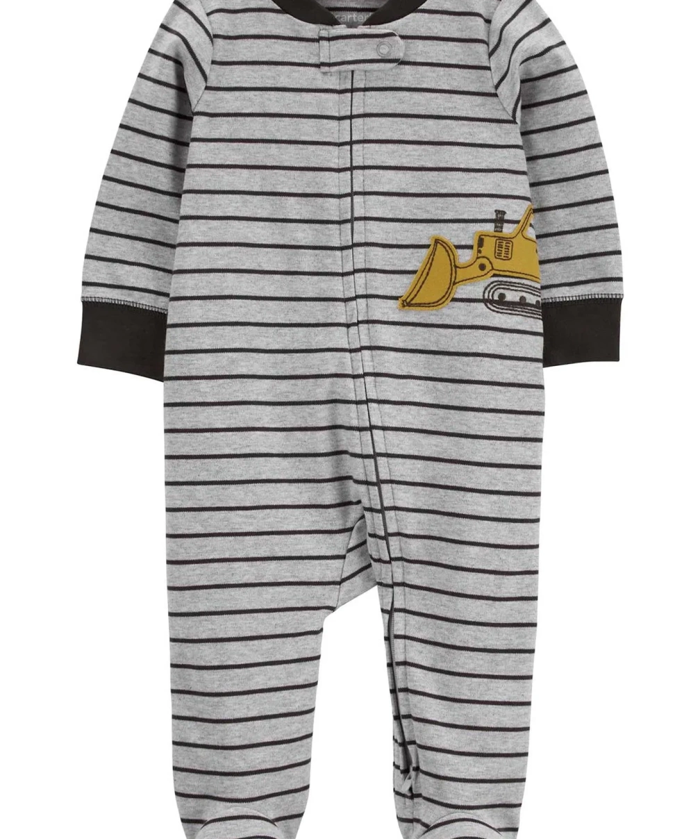 Carters Erkek Bebek Uyku Tulumu 1R033710 Gri