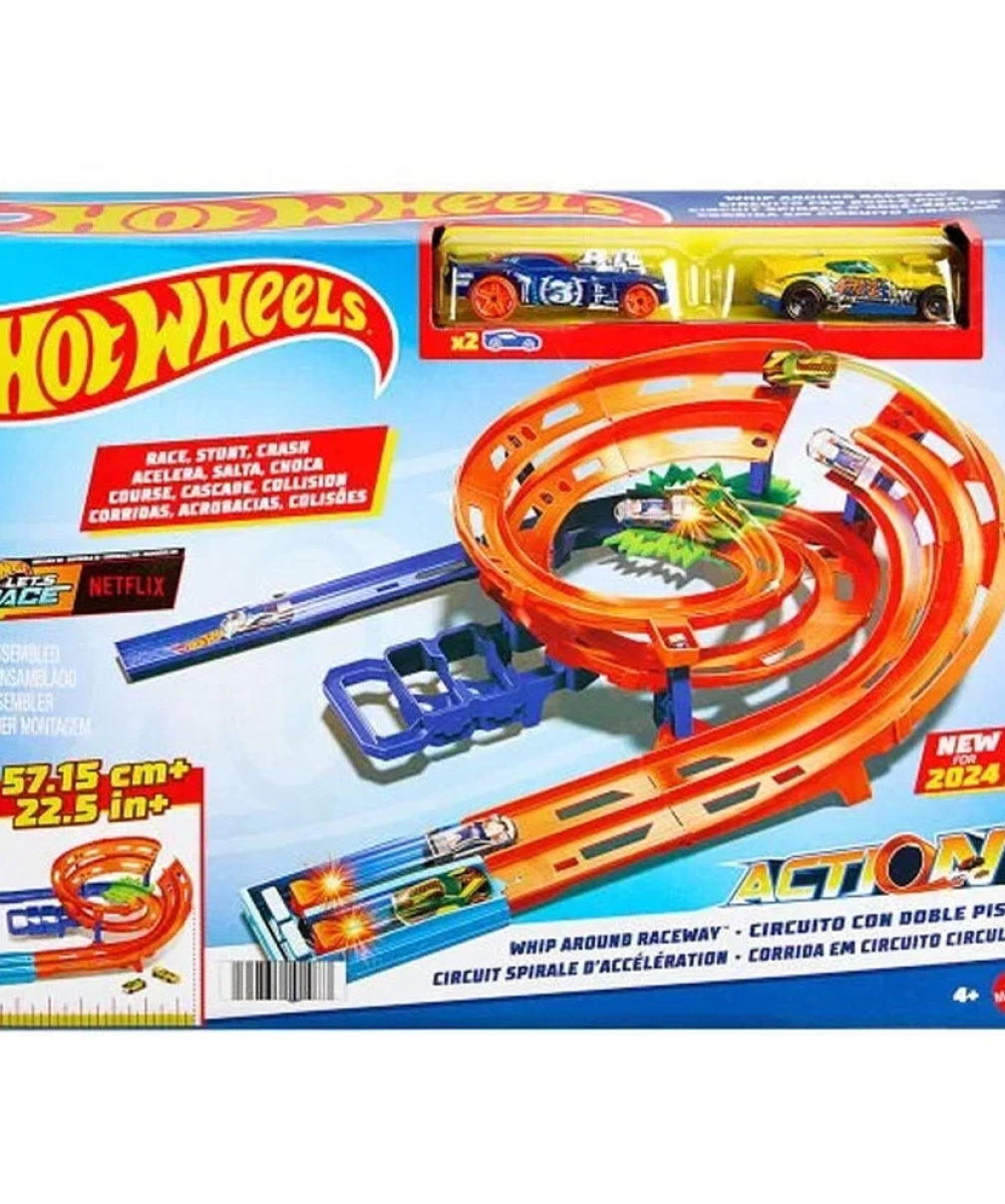 Hot Wheels İkili Yarış ve Akrobasi Pisti HTK17