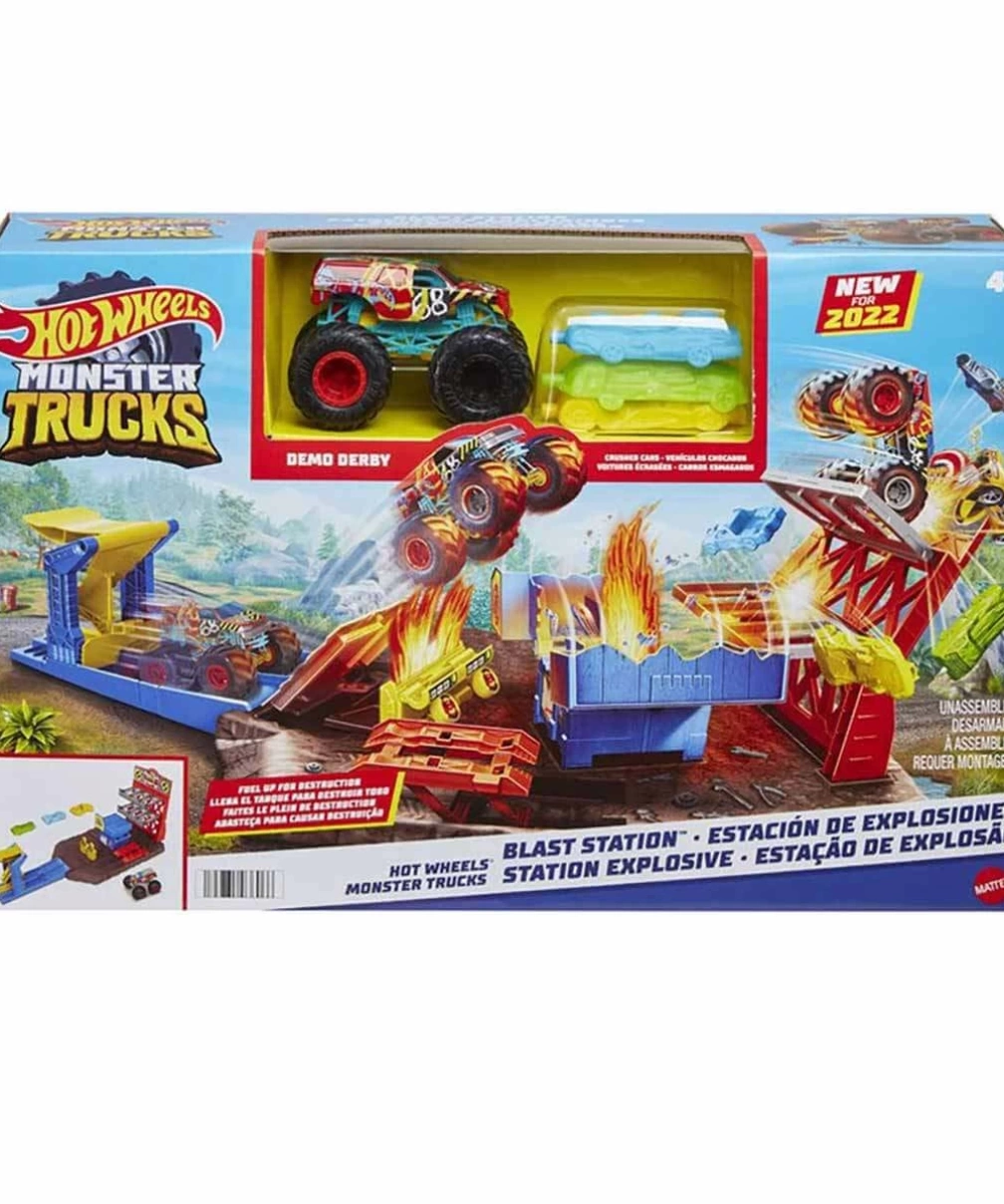 Hot Wheels Patlama İstasyonu Oyun Seti HFB12