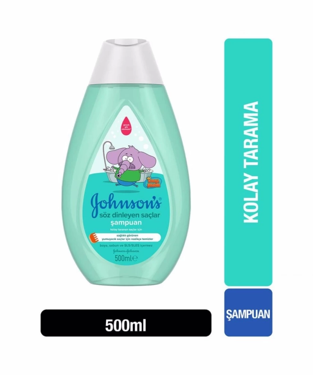 Johnsons Baby Kral Şakir Söz Dinleyen Saçlar Şampuan 500ml