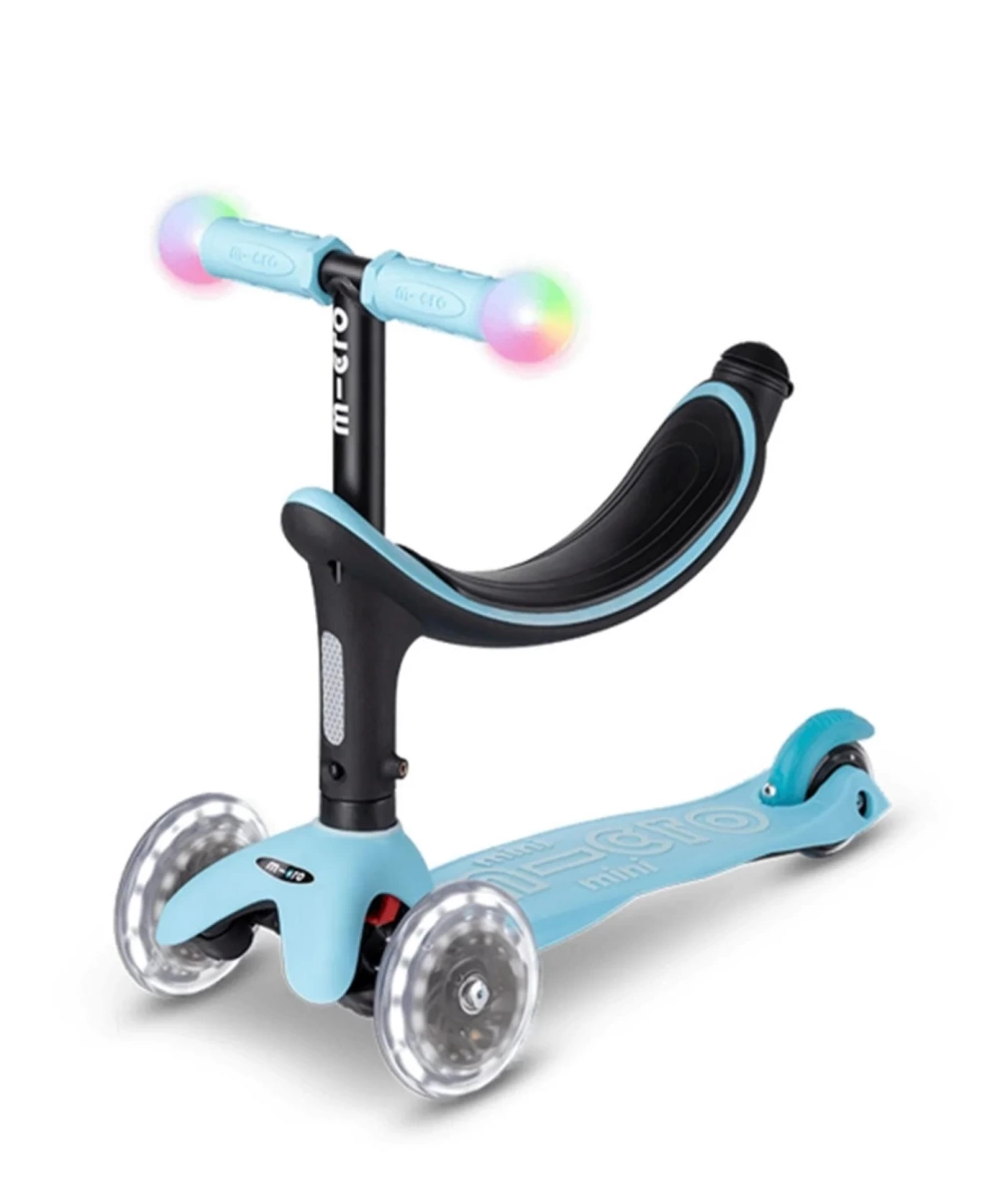 Micro Mini2grow Deluxe Magic Led Scooter Blue