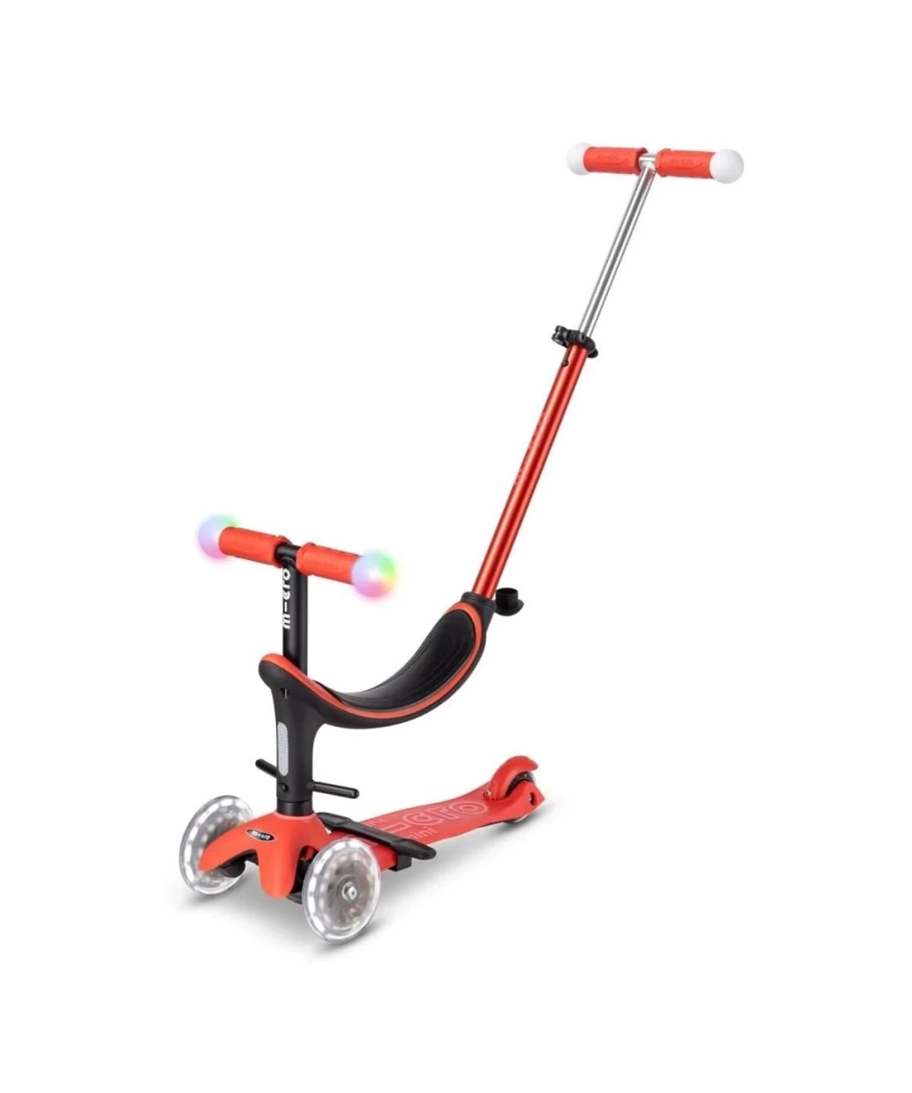 Micro Mini2grow Deluxe Magic Led Scooter Red