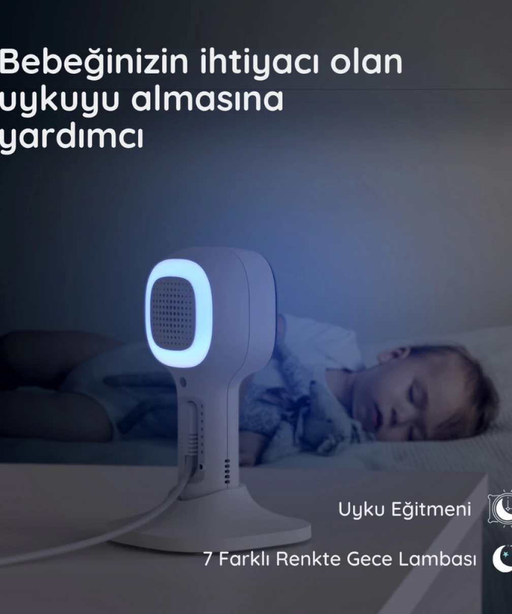 Motorola Hubble HBL12 Nursery Pal Cloud Dijital Bebek Kamerası