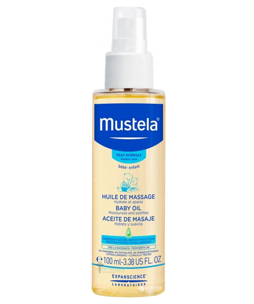 Mustela Massage Oil Bebek Masaj Yağı 100 ml