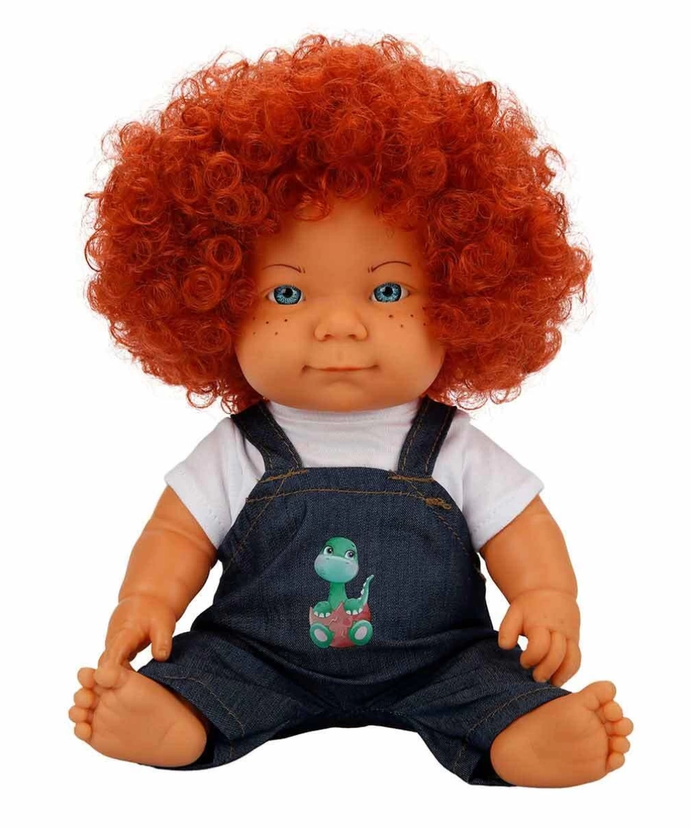 Sunman Kıvırcık Saçlı Curly Bebek 35 Cm