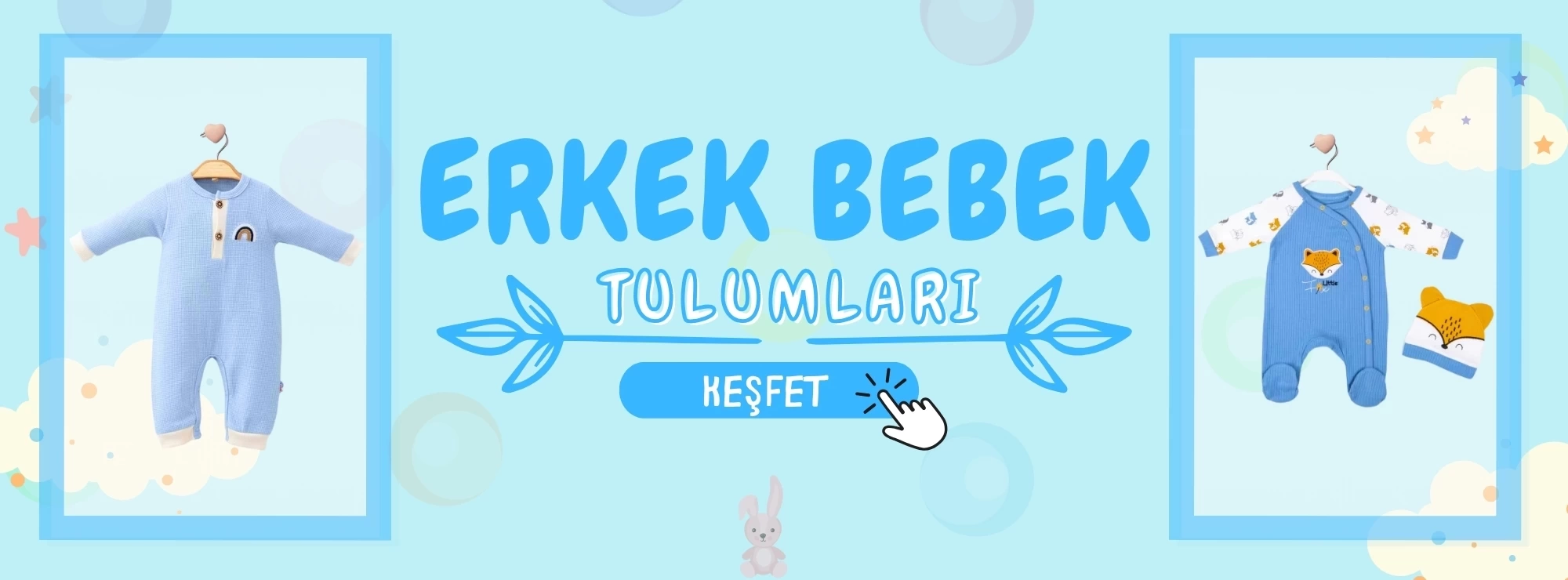 Erkek Bebek Tulumları