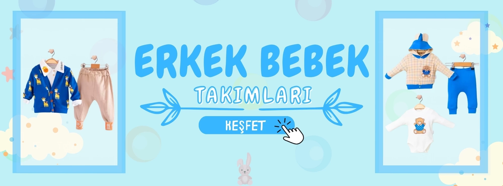 Erkek Bebek Takımları