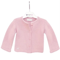 Andywawa AC24333 Basic Bebe Ceket Pink