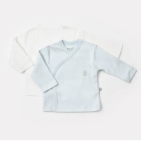 Bibaby Biorganic Basic Nature İç Dış Bebek Zıbın 73275 Mavi