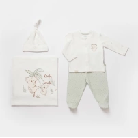 Bibaby Biorganic Koala Jungle 4Lü Hastane Çıkış Seti 62326 Mint