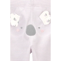 Carters Kız Bebek Body Pantolon Set 3Lü Paket 1R034810 Renkli