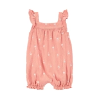 Carters Kız Bebek Kısa Tulum 1Q488510 Karışık Renkli