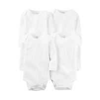 Carters Layette Bebek 4Lü Body Set 1L930610 Beyaz