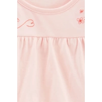 Carters Layette Kız Bebek 4Lü Set 1P559310 Karışık Renkli