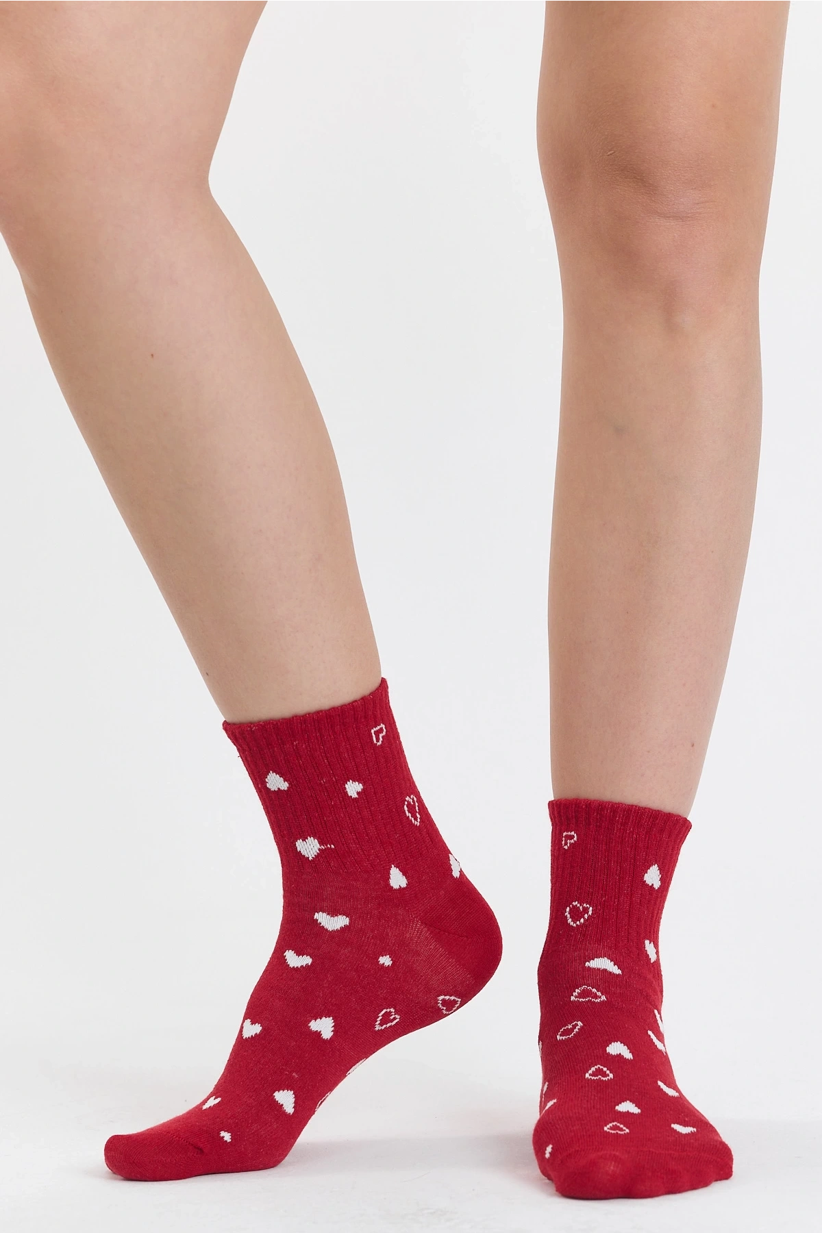 5li Çilek Desenli Çorap Seti