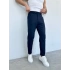 Lacivert Kumaş Pantolon