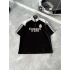 Siyah Fermuar Real Tshirt