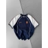 Lacivert Reglan Kol Barca Tshirt
