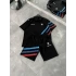 Siyah Yakalı Bmw Şortlu Takım