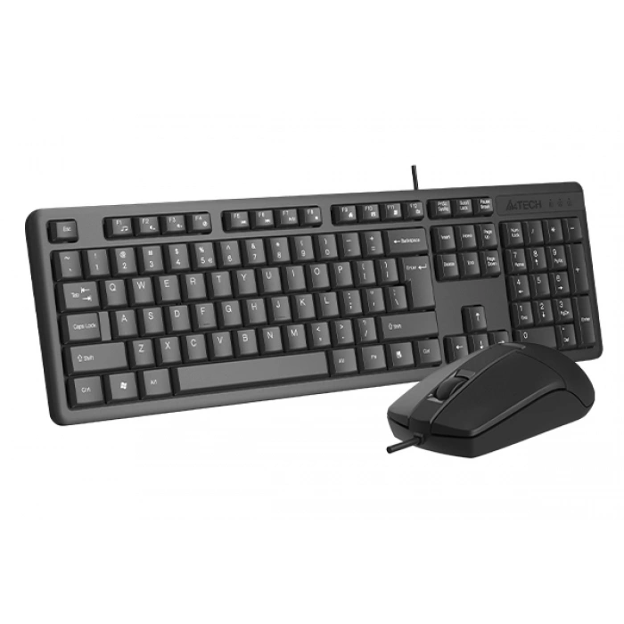 A4 TECH KR-3330S USB Q Trk Siyah Klavye - Mouse Set
