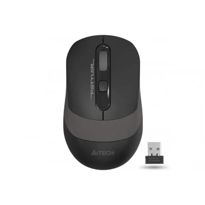 A4TECH FG10 Kablosuz 2000dpi Siyah/Gri Mouse