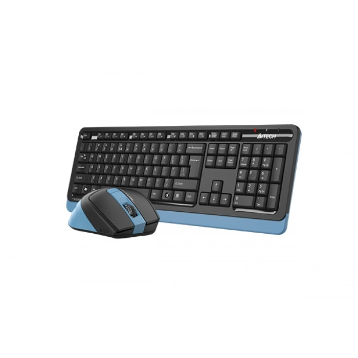 A4TECH FG1035 Kablosuz Q Trk Siyah/Mavi Klavye - Mouse Set