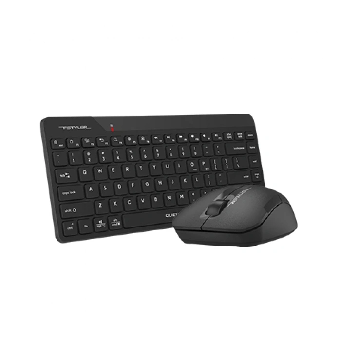 A4TECH FG2200 AIR2 Kablosuz Q Trk Sessiz Siyah Klavye - Mouse Set