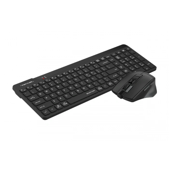 A4TECH FG2400 AIR2 Kablosuz Q Trk Sessiz Siyah Klavye - Mouse Set