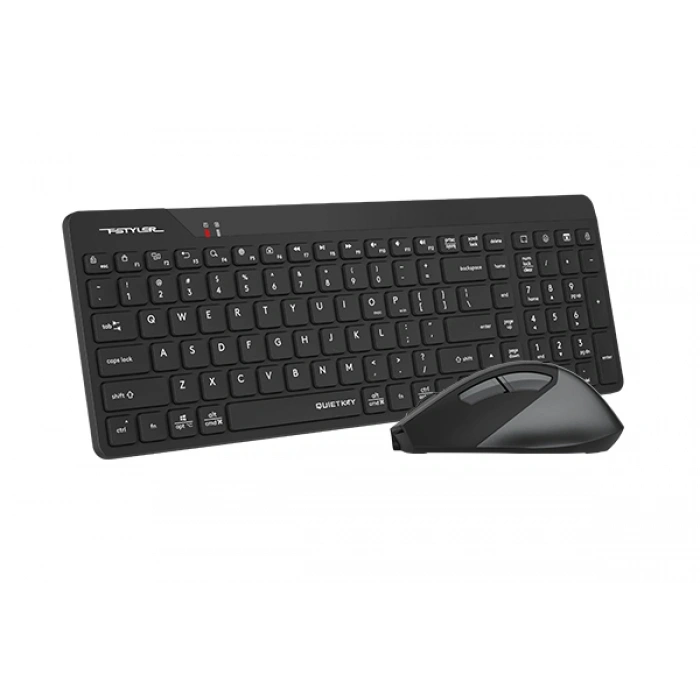 A4TECH FG2400 AIR2 Kablosuz Q Trk Sessiz Siyah Klavye - Mouse Set