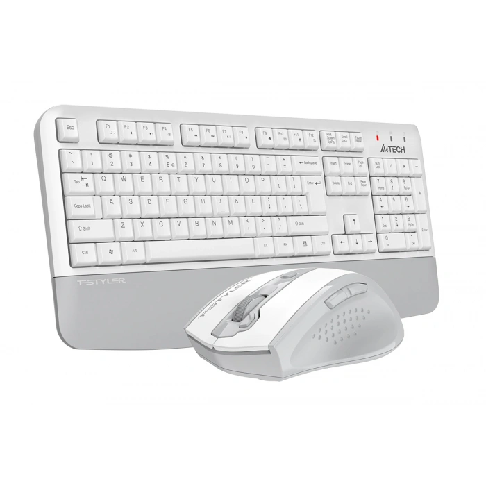 A4TECH FG2500S PLUS Kablosuz Q Trk Beyaz Klavye - Mouse Set