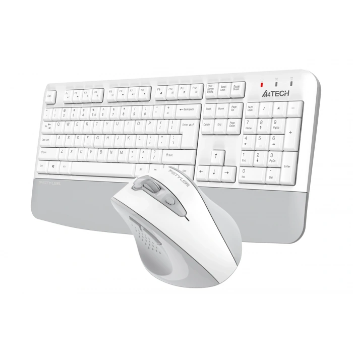 A4TECH FG2500S PLUS Kablosuz Q Trk Beyaz Klavye - Mouse Set