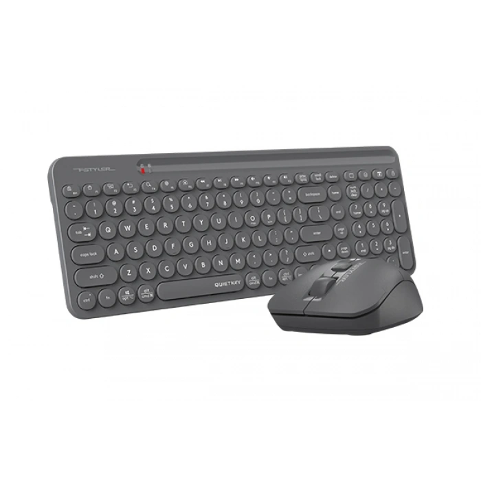 A4TECH FG3300 Kablosuz Q Trk Sessiz Gri Klavye - Mouse Set