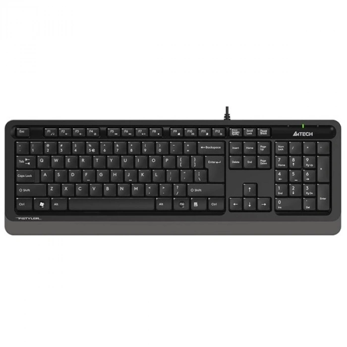 A4TECH FK10 Kablolu USB Q Siyah/Gri Klavye
