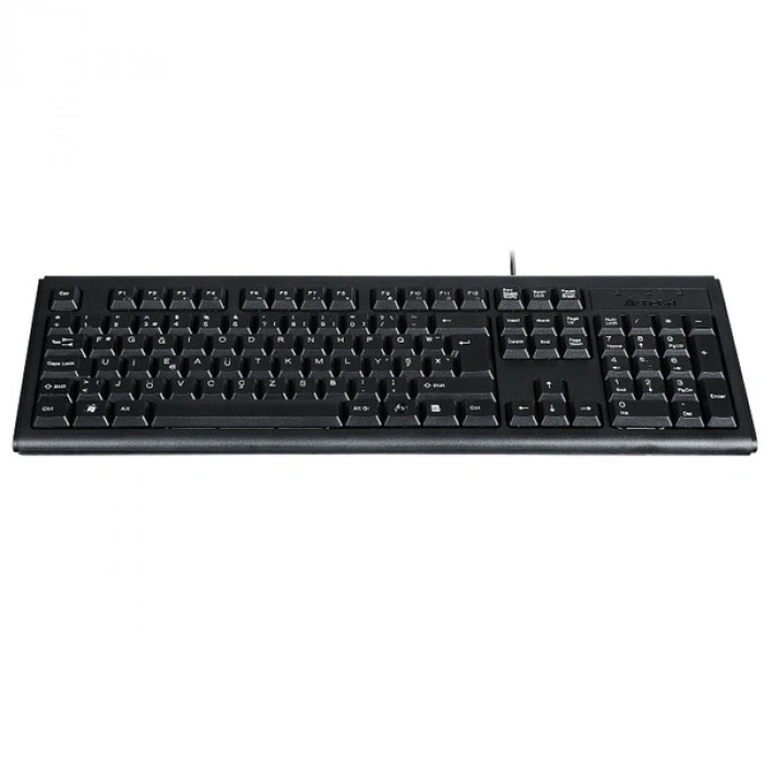 A4TECH KM-720 Kablolu USB F Trk Siyah Klavye